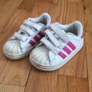 Adidas Shell Toe kids shoes